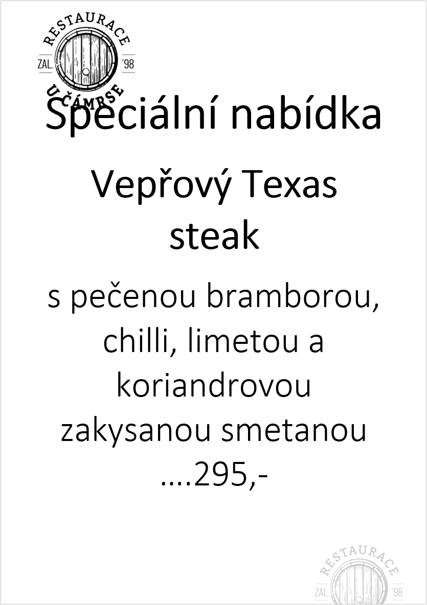 Specialní nabídka