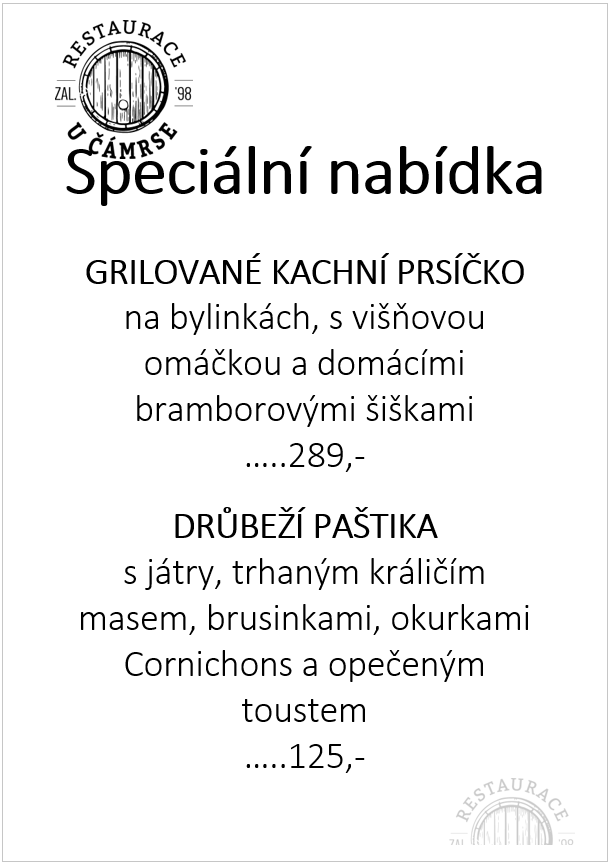 Specialní nabídka