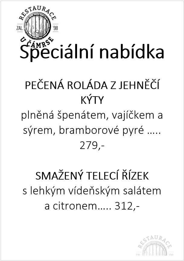 Specialní nabídka
