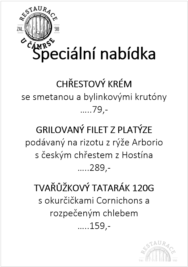 Specialní nabídka