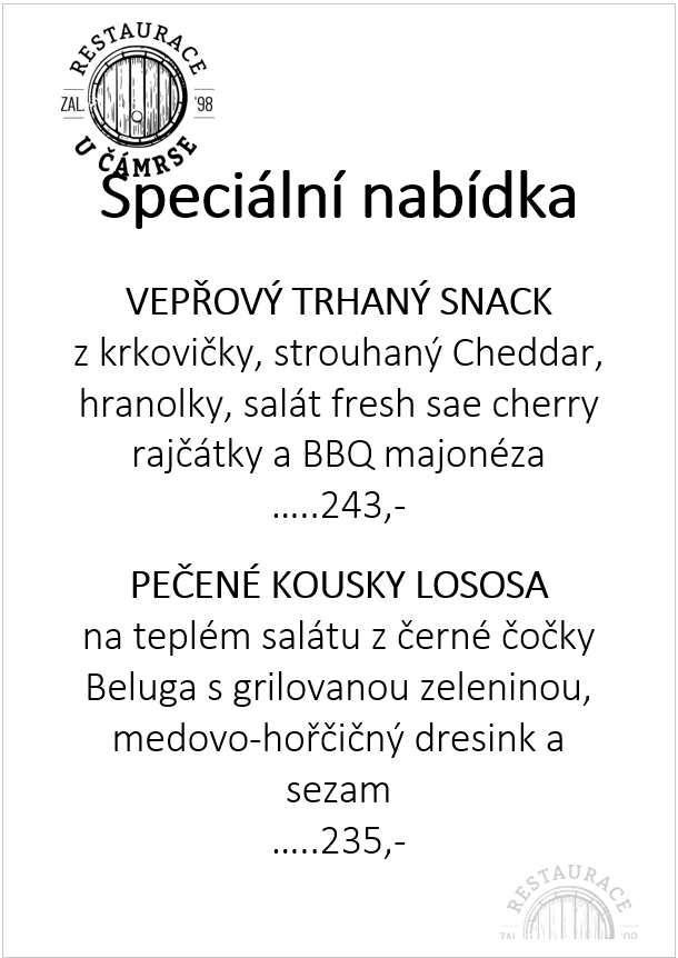 Specialní nabídka