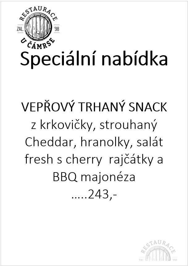 Specialní nabídka