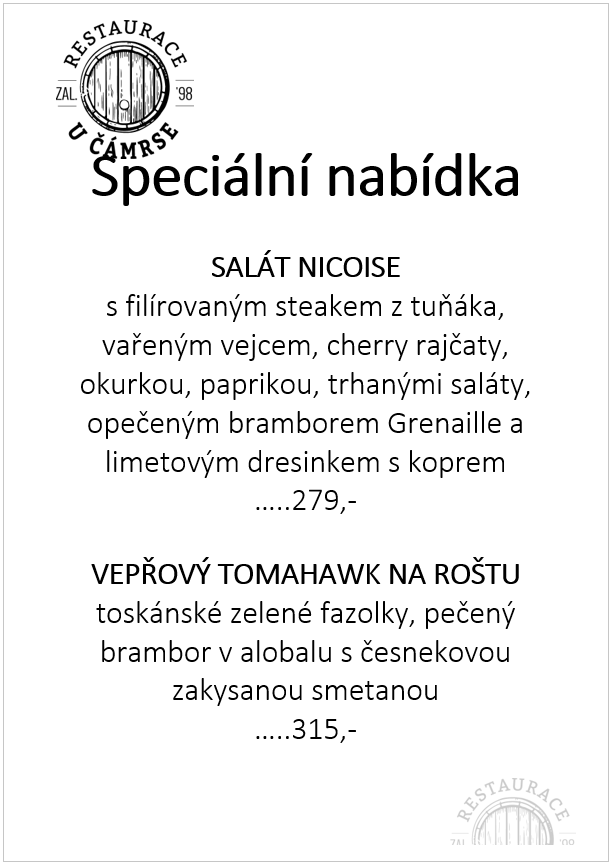 Specialní nabídka