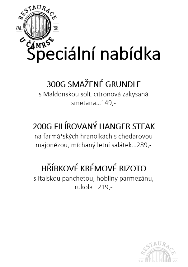 Specialní nabídka