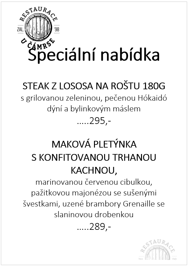 Specialní nabídka